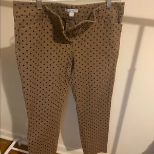 Polka dot pants